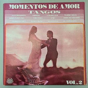 Disco de Vinil Momentos de Amor - Tangos Vol.2 Interprete Vários Artistas (1974) [usado]