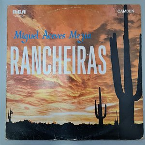 Disco de Vinil Rancheiras Interprete Miguel Aceves Mejia (1970) [usado]