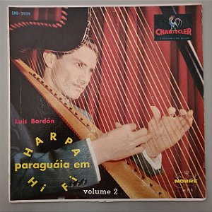 Disco de Vinil Harpa Paraguaia em Hi-fi Vol.2 Interprete Luis Bordón [usado]