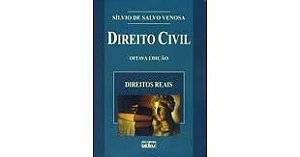 Livro Direito Civil- Direitos Reais Vol.v Autor Venosa, Sílvio de Salvo (2008) [usado]