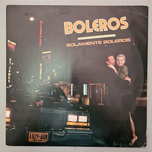 Disco de Vinil Boleros Solamente Boleros Interprete Vários Artistas (1989) [usado]