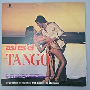 Disco de Vinil Asi Es El Tango Interprete Orquestra Romântica Del Casino de Hawana [usado]
