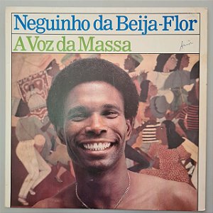 Disco de Vinil a Voz da Massa Interprete Neguinho da Beija-flor (1986) [usado]