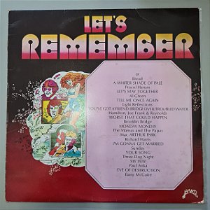 Disco de Vinil Let''s Remember Interprete Vários Artistas (1978) [usado]