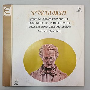 Disco de Vinil F.schubert String Quartet No.4 Interprete Franz Schubert (1981) [usado]