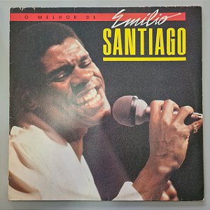Disco de Vinil o Melhor de Emílio Santiago Interprete Emílio Santiago (1989) [usado]