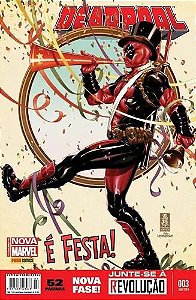 Gibi Totalmente Nova Marvel - Deadpool Nº 3 Autor Gerry Dugan e Brian Posehn (2015) [usado]