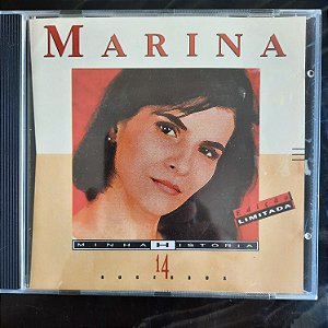 Cd Marina - Minha Historia 14 Sucessos Interprete Marina [usado]