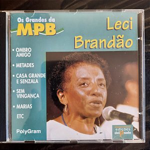 Cd Leci Brandão - os Grandes da Mpb Interprete Leci Brandão (1998) [usado]