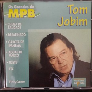 Cd Tom Jobim - os Grandes da Mpb Interprete Tom Jobim (1997) [usado]