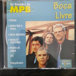 Cd Boca Livre - os Grandes da Mpb Interprete Boca Livre (1998) [usado]