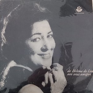 Disco de Vinil Helena de Lima -ao seus Amigos Interprete Helena de Lima (1966) [usado]