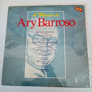 Disco de Vinil Ary Baroso - Ary Barroso 1987 Interprete Ary Barroso (1987) [usado]