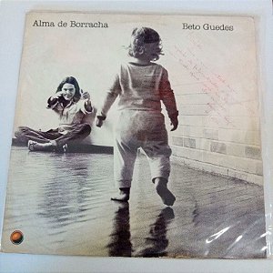 Disco de Vinil Beto Guedes - Alma de Borracha Interprete Beto Guedes (1986) [usado]