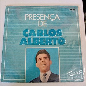 Disco de Vinil Carlos Alberto - Presença Interprete Carlos Alberto [usado]