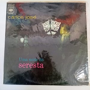 Disco de Vinil Carlos Jose - Uma Noite de Seresta Interprete Carlos Jose (1973) [usado]