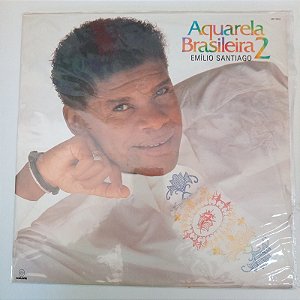 Disco de Vinil Emilio Santiago - Aquarela Brasileira 2 Interprete Emilio Santiago (1989) [usado]