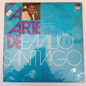 Disco de Vinil Emilio Santiago - a Arte de Emilio Santiago Interprete Emilio Santiago (1982) [usado]