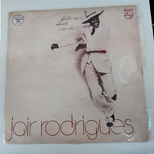 Disco de Vinil Jair Rodrigues - Estou com Samba e Não Abro Interprete Jair Rodrigues (1977) [usado]