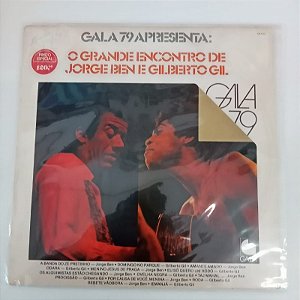 Disco de Vinil Jorge Ben e Gilberto Gil -o Grande Encontro Interprete Jorge Ben e Gilberto Gil (1979) [usado]