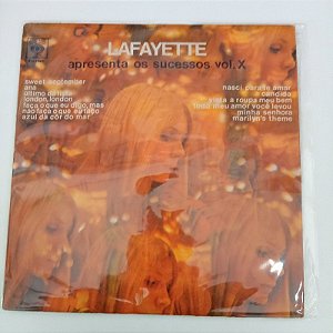 Disco de Vinil Lafayette - Apresenta os Sucessos Vol.10 Interprete Lafayete (1970) [usado]