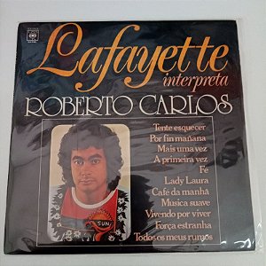 Disco de Vinil Lafayete Interpreta Roberto Carlos 1978 Interprete Lafayete (1978) [usado]
