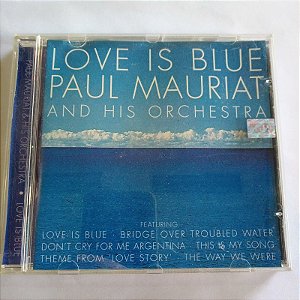 Cd Paul Muriat - Love Is Blue Interprete Paul Muriat (1997) [usado]