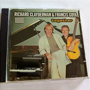 Cd Richard Clayderman e Frnacis Goya - Together Interprete Richard Clayderman (1999) [usado]