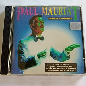 Cd Paul Mauriat - Trilhas Sonoras Interprete Paul Mauriat (1996) [usado]