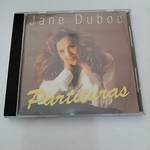 Cd Jane Doboc - Partituras Interprete Jane Duboc (1995) [usado]