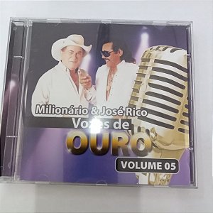 Cd Milhonrio e José Rico - Vozes de Ouro Interprete Milhonario e José Rico [usado]