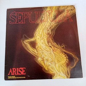 Disco de Vinil Sepultura - Arise Interprete Sepultura (1991) [usado]