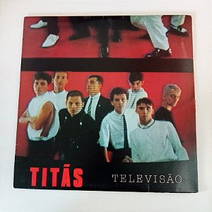 Disco de Vinil Titãs - Televisão Interprete Titãs (1989) [usado]