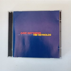 Cd Dave Matthews - Live At Luther College Interprete Dave Mathews (1999) [usado]