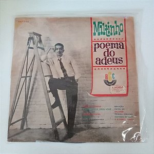 Disco de Vinil Miltinho - Poema do Adeus Interprete Miltinho (1961) [usado]