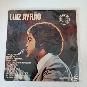 Disco de Vinil os Grandes Sucessos de Luiz Airão Interprete Luiz Airão (1974) [usado]