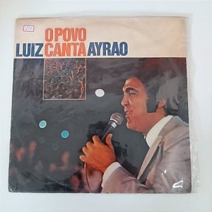 Disco de Vinil o Povo Canta Luiz Airão Interprete Luyiz Airão (1978) [usado]