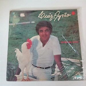 Disco de Vinil Luiz Airão - Samba na Crista Interprete Luiz Airão (1985) [usado]