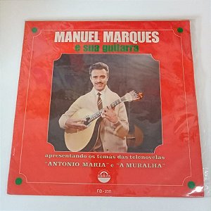 Disco de Vinil Manoel Marques e sua Guitarra Interprete Manoel Marques (1968) [usado]