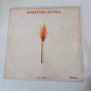 Disco de Vinil Martinho da Vila - Verso Interprete Martinho da Vila (1982) [usado]
