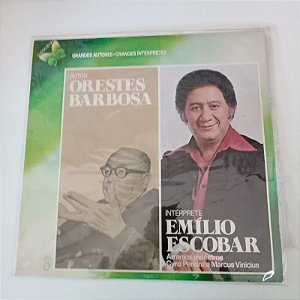 Disco de Vinil Grandes Autores / Grandes Intérpretes Interprete Emilio Escobar (1978) [usado]