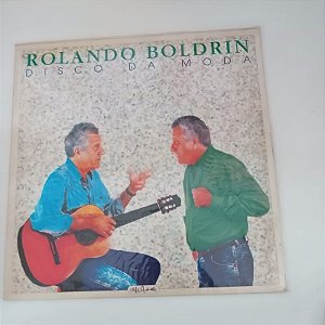Disco de Vinil Rolando Boldrin - Disco da Moda Interprete Rolando Boldrin (1993) [usado]