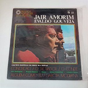 Disco de Vinil História da Nova Music a Popular Brasileira - Jair Amorim/evaldo Gouveia Interprete Jair Amorim /evaldo Gouveia (1970) [usado]