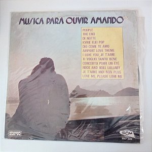 Disco de Vinil Musica para Ouvir Amando Interprete Varios Artistas (1974) [usado]