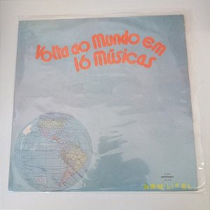 Disco de Vinil Volta ao Mundo em 16 Músicas 1977 Interprete Vários Artistas (1977) [usado]