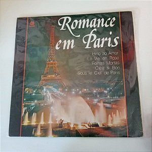 Disco de Vinil Romance em Paris Interprete Varios Artistas (1977) [usado]