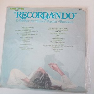 Disco de Vinil Recordando - o Melhor da Música Brasileira Interprete Varios Artistas (1976) [usado]