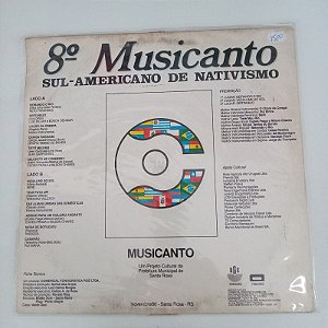 Disco de Vinil Oitavo Musicanto Interprete Varios Artistas (1991) [usado]