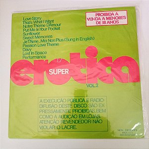 Disco de Vinil Super Erótica Vol.2 Interprete Varios Artistas (1971) [usado]
