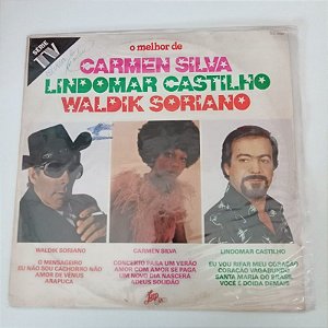 Disco de Vinil o Melhor de Carmen Silva , Lindomar Castilho ,valdik Soriano 1987 Interprete Varios Artistas (1987) [usado]